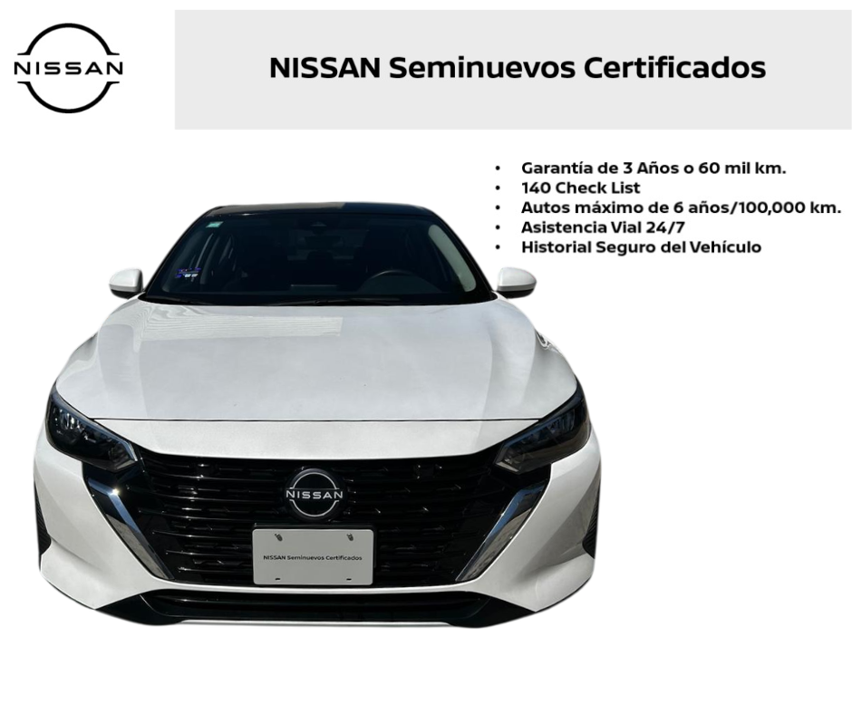 2025 Nissan SENTRA 4P SENSE L42.0 MAN