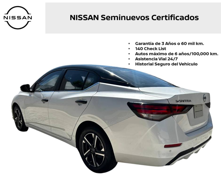 2025 Nissan SENTRA 4P SENSE L42.0 MAN