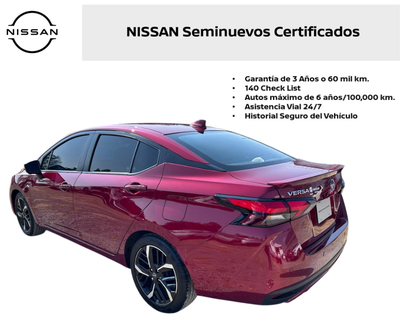 2024 Nissan VERSA 4P SR L41.6 AUT
