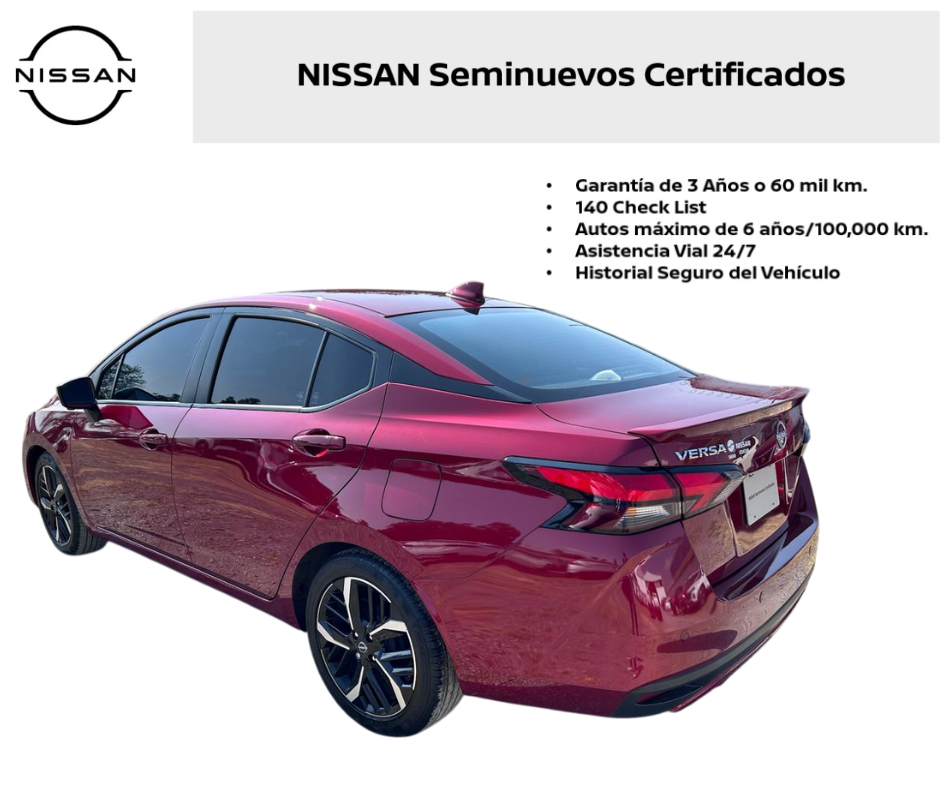 2024 Nissan VERSA 4P SR L41.6 AUT