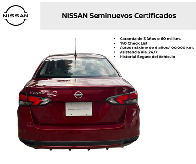 2024 Nissan VERSA 4P SENSE L41.6 MAN