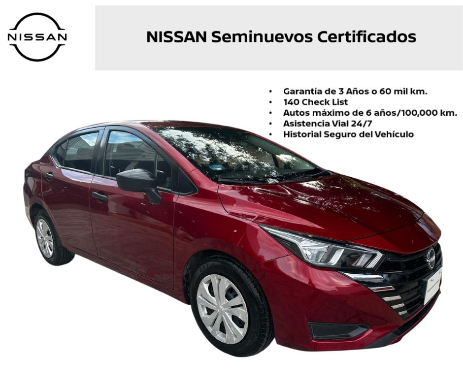 2024 Nissan VERSA 4P SENSE L41.6 MAN