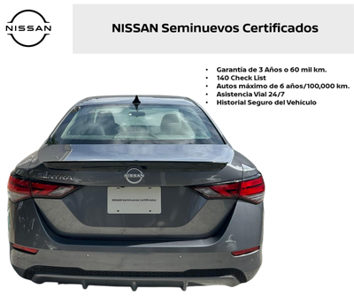 2024 Nissan SENTRA 4P ADVANCE L42.0 AUT