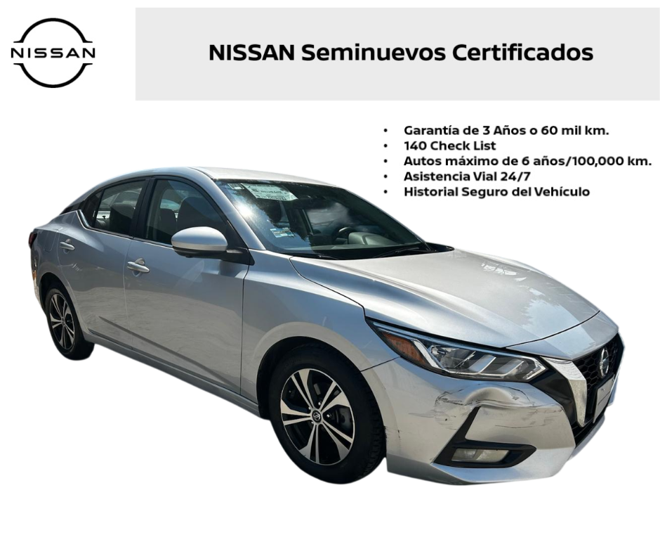 2023 Nissan SENTRA 4 PTS ADVANCE CVT AAC F NIEBLA RA-16
