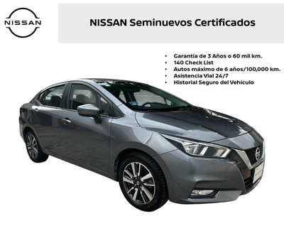 2021 Nissan VERSA 4 PTS ADVANCE AAC VE F NIEBLA RA-16CVT
