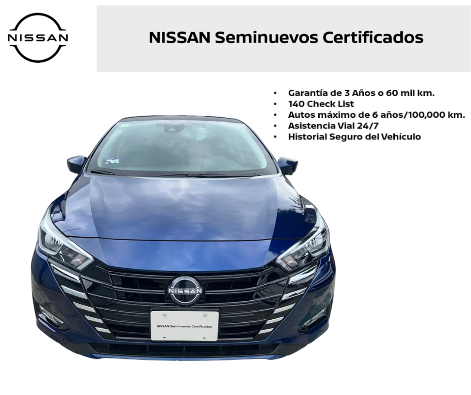 2025 Nissan VERSA 4P ADVANCE L41.6 MAN