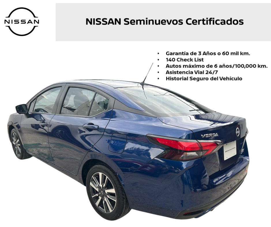 2025 Nissan VERSA 4P ADVANCE L41.6 MAN