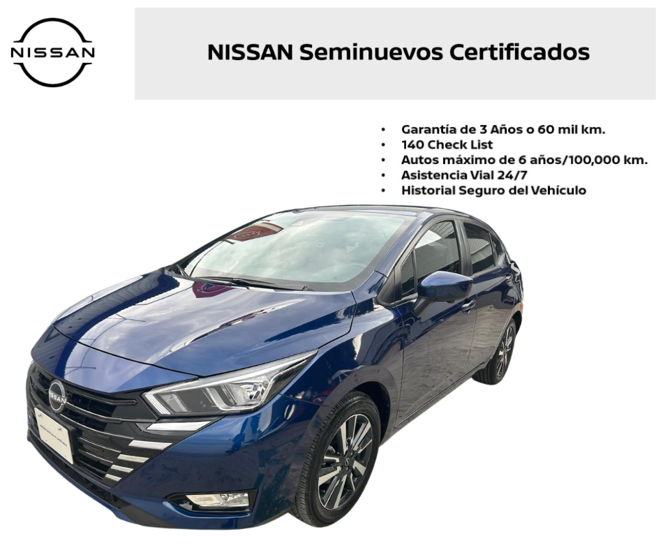 2025 Nissan VERSA 4P ADVANCE L41.6 MAN
