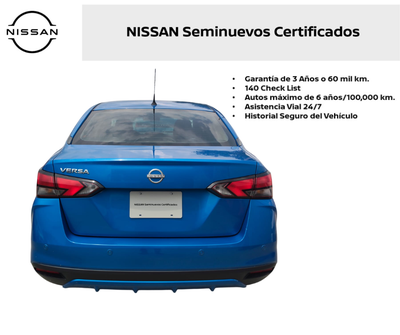 2024 Nissan VERSA 4P SENSE L41.6 MAN