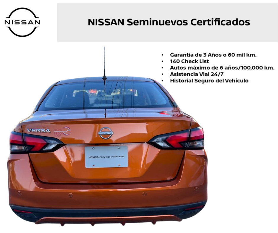 2024 Nissan VERSA 4P ADVANCE L41.6 AUT